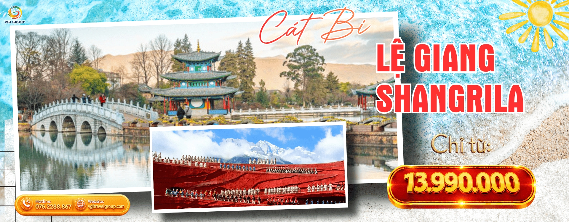 CÁT BI - LỆ GIANG - SHANGRILA