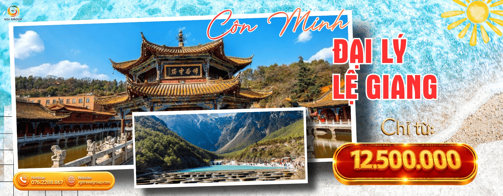 HÀ NỘI – CÔN MINH – ĐẠI LÝ – LỆ GIANG