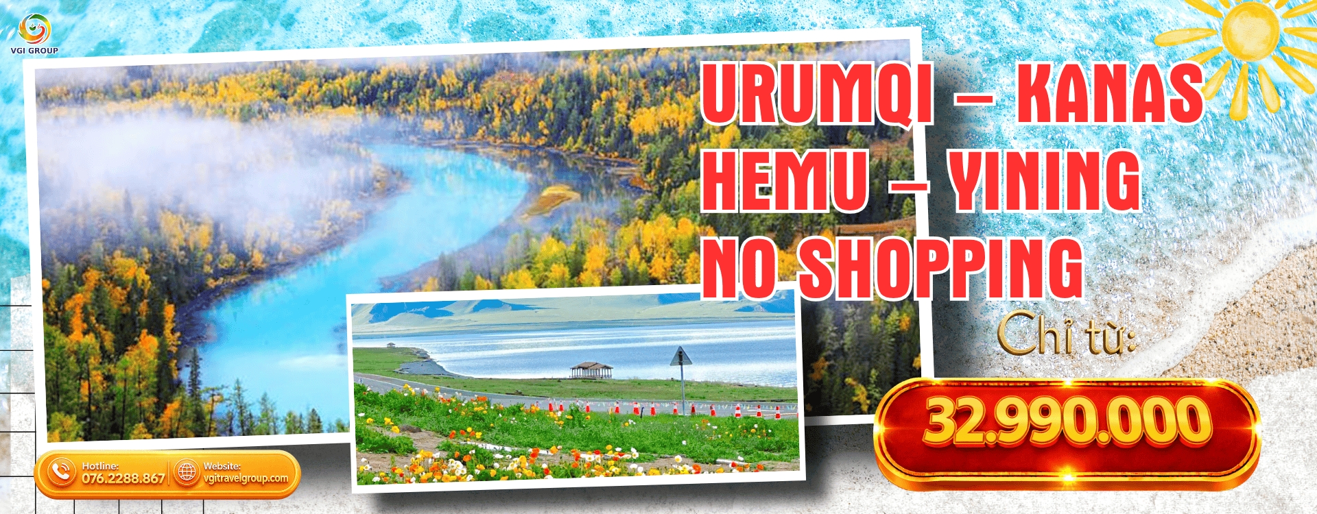     URUMQI – KANAS – HEMU – YINING NO SHOPPING