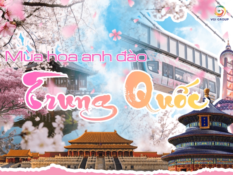 MÙA HOA ANH ĐÀO TẠI TRUNG QUỐC – VẺ ĐẸP LÃNG MẠN NHƯ TRANH VẼ