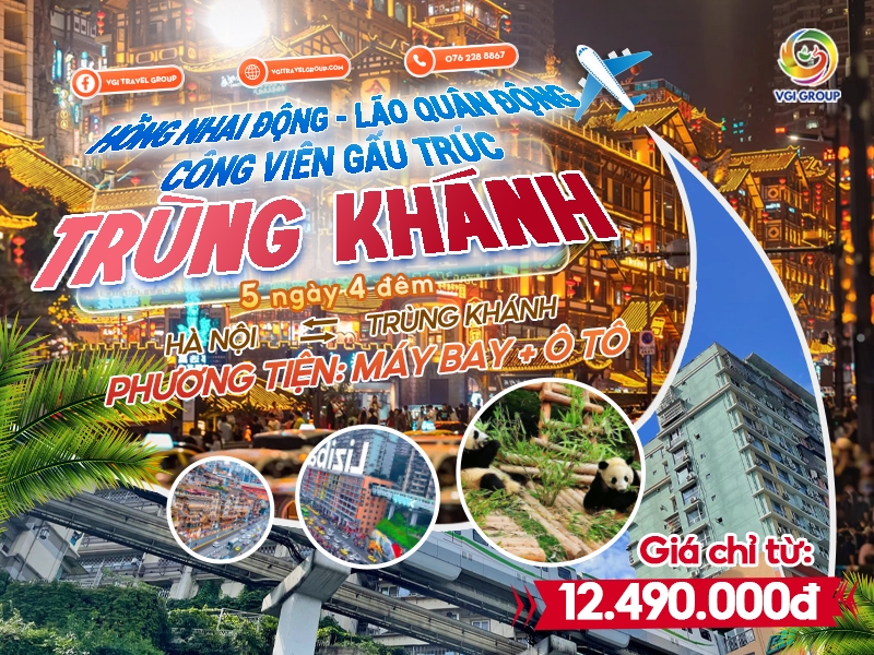 TRÙNG KHÁNH MONO 5N4Đ